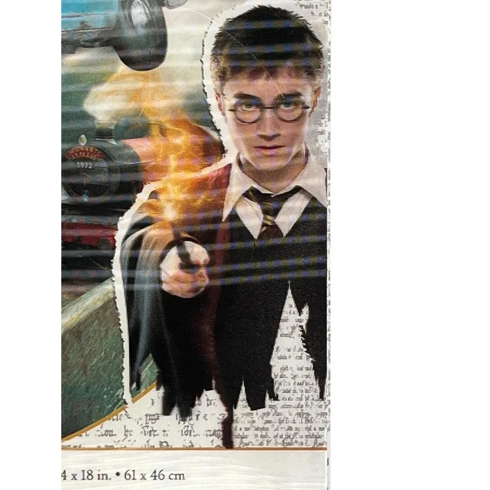 Prime 3D Harry Potter 500 Piece Jigsaw Puzzle 24x18in Multicolor Wizarding World